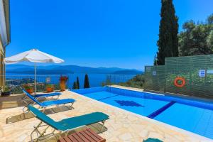 Villa Rose above Agni with amazing views