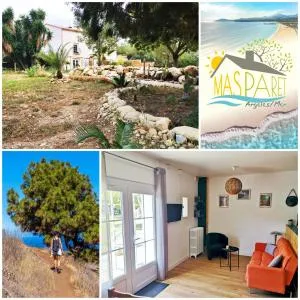 MAS PARET Studio plein sud - Parc 1 ha au calme - 勒宝洛