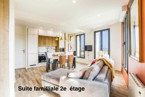 Residence LA VAGUE- 4 appartements Grand Confort -Vue mer - 2 a 6 personnes : photos des chambres