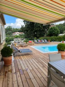 Villas Maison avec piscine - 8 personnes - Corse du Sud : photos des chambres