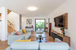 Banana Beach - Magnifique Villa contemporaine vue mer plage à 20 m avec paddles - Le Tour-du-Parc