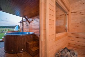 ZACISZE W OGRÓDKU Dom z balią i sauną