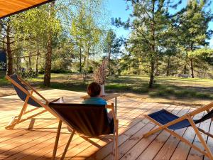 Bird Lodge am See mit Sauna für 6 Gäste