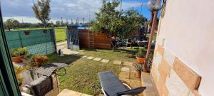 Guest house garden Civitavecchia