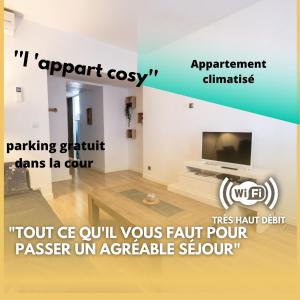 Appartements appart cosy,calme a 2 pas du centre de montbrison : photos des chambres