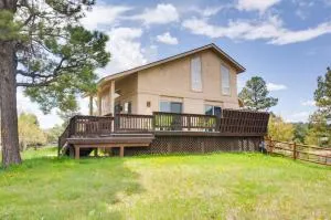 Deck and Fire Pit Pagosa Springs Home! - Nutria