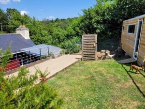 Maisons de vacances Gite de Beg Menez Le 14 - Gite a la Foret Fouesnant : photos des chambres