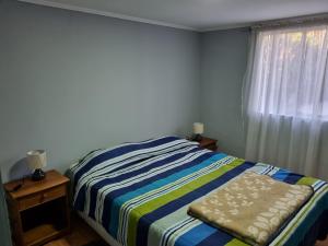 Cabaña 8 personas a pasos de la playa