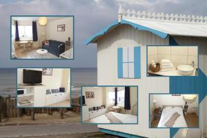 Appartements Escale en Duo les pieds dans l'eau Studio Plage d'Opale vue mer : photos des chambres