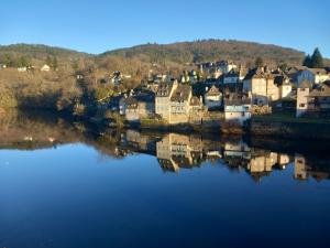 Maisons de vacances Maison tout confort avec piscine chauffee au bord des rives de la Dordogne : photos des chambres