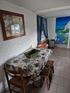 Appartements Gite Canoe Piscine chauffee et Spa en Ardeche Meridionale : photos des chambres