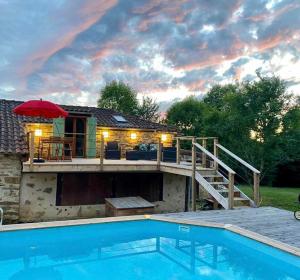 Maisons de vacances House with private pool : photos des chambres