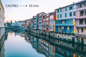 Maisons de vacances Maison les 3 perles - Hypercentre - Gaillac : Maison de Vacances