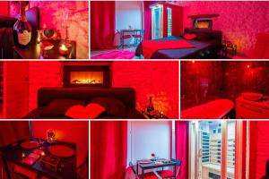 Appartements Love Room - Sauna - Secret Suite au calme : photos des chambres