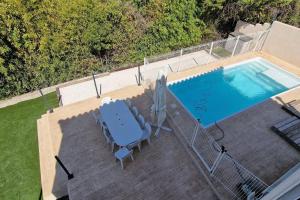 Maisons de vacances villa pour 10 personnes avec piscine et jacuzzi : photos des chambres