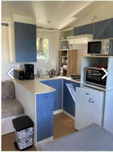 Campings Mobile-home 4 pers vue mer : photos des chambres