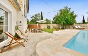 Maisons de vacances Stunning Home In Velleron With Outdoor Swimming Pool, Wifi And 3 Bedrooms : photos des chambres