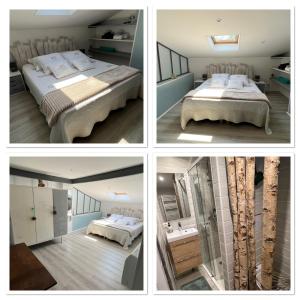 B&B / Chambres d'hotes Chambre d hote petit crussac : Chambre Double avec Salle de Bains Privative