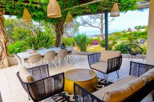 Villas Marina - Villa, Terrasse, Vue mer d'exception - Pietrosella : photos des chambres