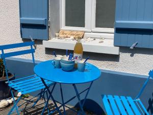 Maisons de vacances Chez Fanfan, maison de pecheur, coeur de St Valery : photos des chambres