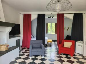 Maisons de vacances MAS TAREAU LE DAMIER : photos des chambres