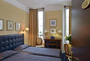 Hotels Churchill Hotel Bayeux Centre : Chambre Lits Jumeaux Standard