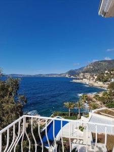 Appartements Luxury 2-Bedroom Flat at the Seafront: Unforgettable Stay Near Monaco! : photos des chambres