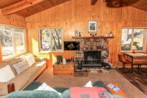 Owl Cabin - Sierra style cabin located on a quiet road in Fawnskin and backs up to National Forest!