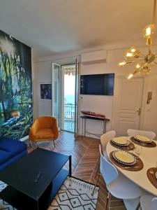 Appartements Vista Monaco, 5mn walk to Monaco, Amazing view : photos des chambres