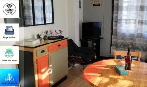 Appartements A 2 pas d’Etretat, appartement classe 1 * : photos des chambres