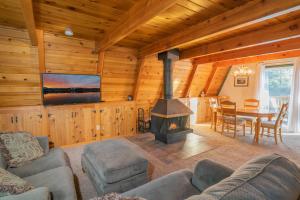 Lucky Bear Lodge - Excellent cabin with a hot tub, game room and an amazing view!