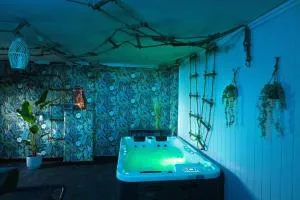 Casawellness améthyste ou jaspe océan avec jacuzzi intérieur - Sart-Saint-Laurent