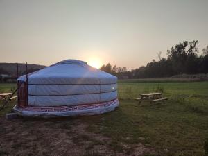 Campings Les insolites de la Baie : photos des chambres