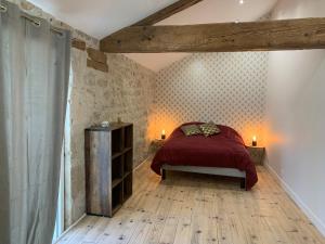 Maisons d'hotes Maison Papillon Gite de ressourcement : Chambre Double - Vue sur Jardin