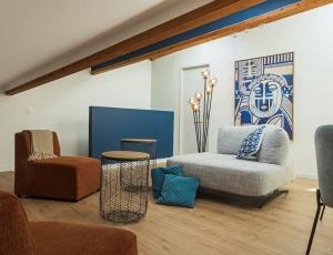 Appartements Les Rives Bleues - atypique et climatise - 2 salles d'eau - Wifi : Appartement 2 Chambres