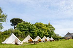 Luxury Bell Tents room in Three Tuns