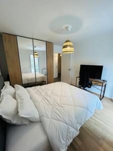 Appartements L'Hermine terrasse et parking, 500 plage : photos des chambres