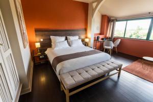 Hotels HOTEL restaurant COTE GARONNE le BALCON DES DAMES - Tonneins Marmande Agen - chambres climatisees : Chambre Double