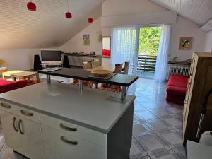 Seeblick Kampf mit Fahrradgarage