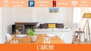 Appartements ZenBNB / L'Arche / Aux Portes de Geneve / Ornex / : photos des chambres