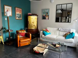 Sejours chez l'habitant Loft 80 m2 aux portes de Paris, La Defense et proche Versailles : photos des chambres