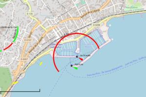 Joli appart Port Azur Climatisé à GOLFE -JUAN en front de mer