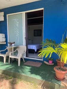 habitación privada con jardín cerca a la playa