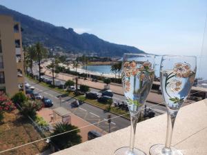 obrázek - Le Garavan, Superbe studio vue mer et vieux Menton