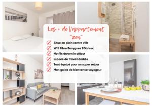 Appartements Appartement Zen a Chalon-sur-Saone : photos des chambres