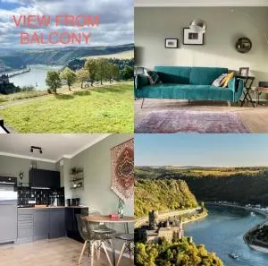 #1 Studioapartment mit Loreleyblick direkt an der schönsten Etappe des Rheinsteigs - Nochern