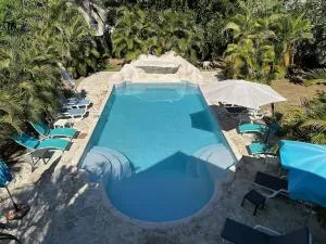 Villa Bougainvillea piscine et proche lagon - 拉萨尔勒班