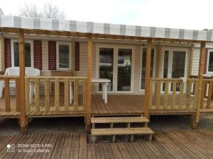 Campings MOBILHOME 3 CHBRES 2 SDE 2 WC LV LL TV CLIM TOUT CONFORT : photos des chambres