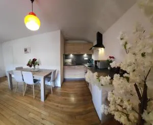 Gite Myrtille 2 à 6 personnes avec SPA et salle de jeux dans la Residence - Ventron