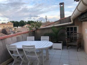 Appartements Terrasse tropezienne centre Nimes : photos des chambres